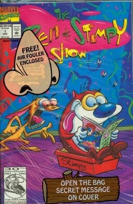 The Ren & Stimpy Show #1 First print! 1992 *SEALED IN BAG, BRAND NEW*