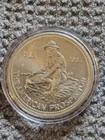 1984 ENGELHARD AMERICAN PROSPECTOR 1 TROY OZ .999 FINE SILVER ROUND w/ Capsule