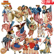 48 Pcs 4Th of July Ornaments for Tree Vintage Patriotic 250Th Anniversary Tree O