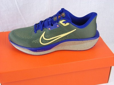 Nike Quest 6 Road Running Shoes Size 11.5 Green HQ3223-325 ComfiRide Trainer