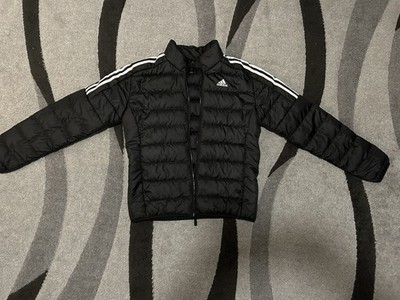 Adidas Essentials Daunenjacke für Männer Gr. M Schwarz Neu