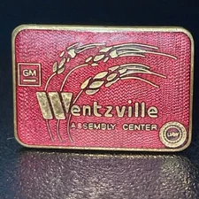 General Motors GM Wentzville Assembly Center Vintage Lapel Pin