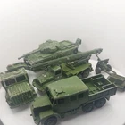 ORIGINAL VINTAGE DIECAST DINKY TOYS JOB LOT MILITARY VEHICLES X 6