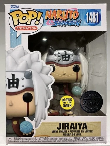 Funko Pop Naruto Shippuden Jiraiya #1481 Entertainment Earth Exclusive NEW 156-3