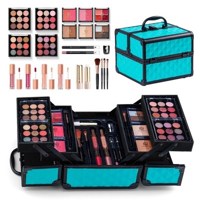 Color Nymph All In One Makeup Kit Comestics Gifts for Girls Teens, Green 