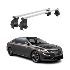 Menabo Dachträger Grundtäger für Renault Talisman 2015-2022 50kg Stahl Silber 2x