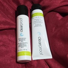 Mary Kay Clearproof Toner 5oz  Cleansing Gel 4.5oz Salicylic Acid Acne Set