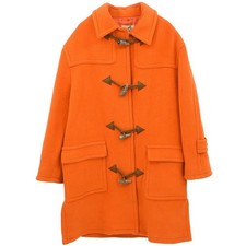 Hermes Duffel Coat Orange 48 117799