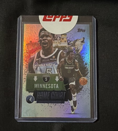 Anthony Edwards #HCA-3 — 2025 Topps Home Court basketball card