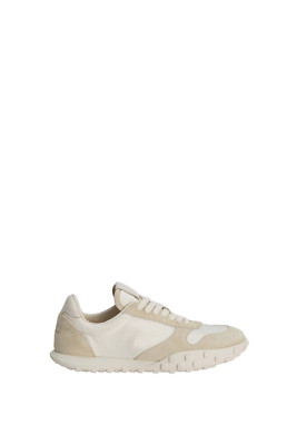JIL SANDER Moon $850 Vapour Nylon/Suede Sneakers New And Authentic