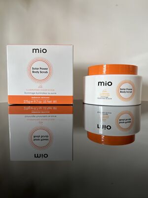 NEU UND VERPACKT Mio Solar Power Illuminating Sugar Body Scrub 275 ml Radiance Skincare