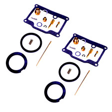 2x Kit Riparazione Carburatore per Suzuki GT250 K/L/M 1973-1975 GT 250