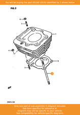 SUZUKI Stud Bolt (l:141), 09108-10030 OEM