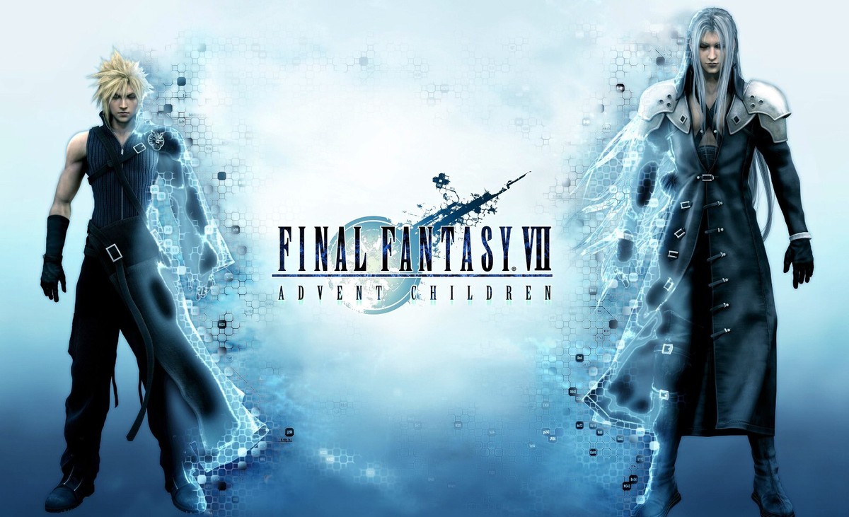 B2ポスター ファイナルファンタジー　7 ADVENT CHILDREN FF7 B2ポスター ファイナルファンタジー 7 ADVENT CHILDREN COM B2
