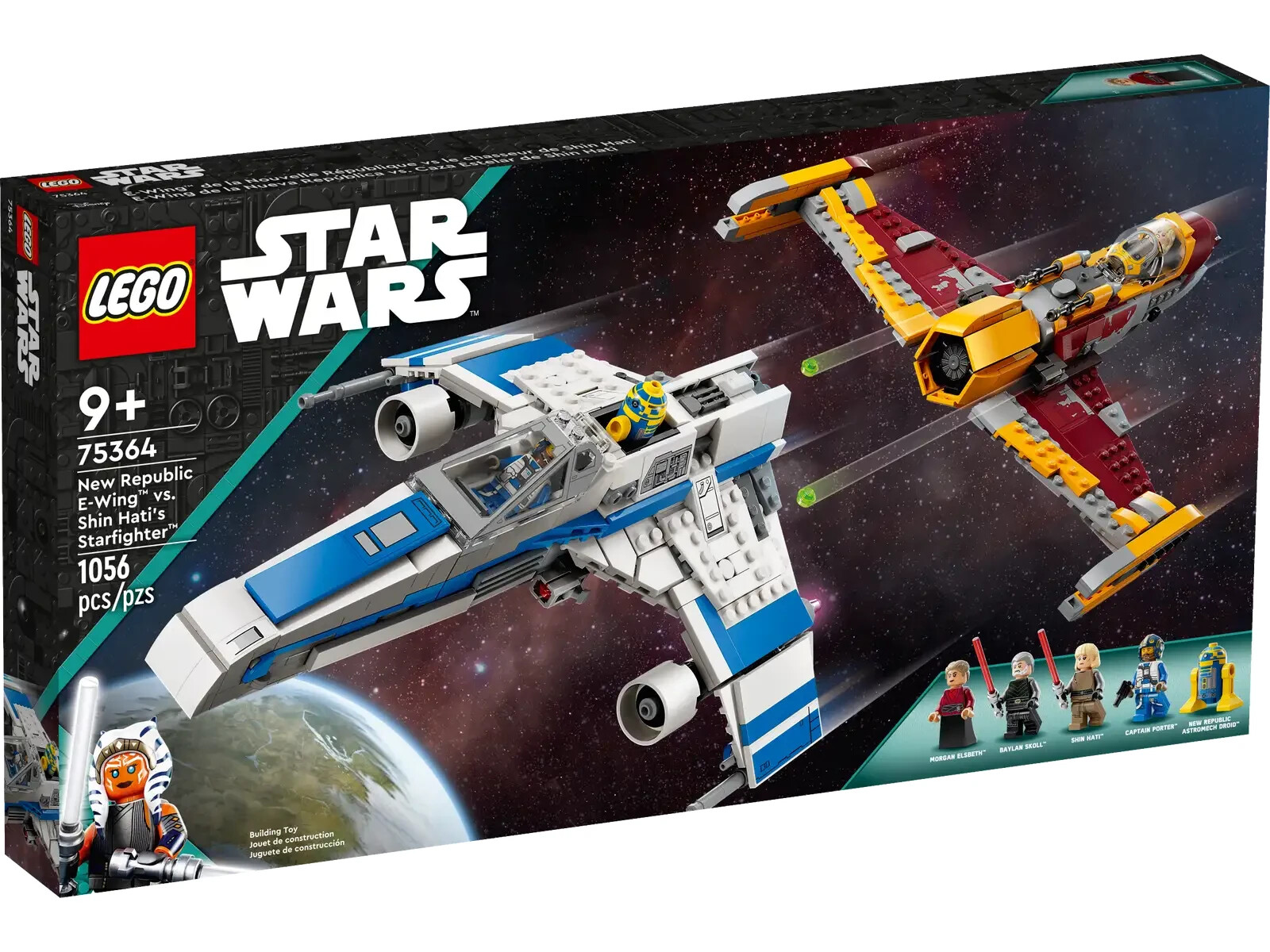 LEGO Star Wars 75364 chasseur stellaire E-wing de la Nouvelle République jouet briques neuf