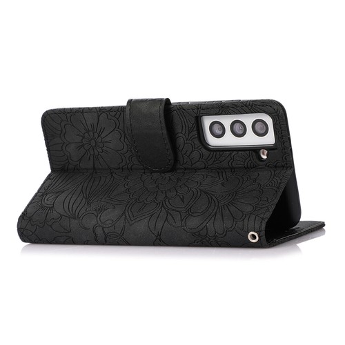 Flower Leather Wallet Card Phone Case for Samsung S22 S21 S10 S20 S9 Note 20 - 第 6/18 張圖片