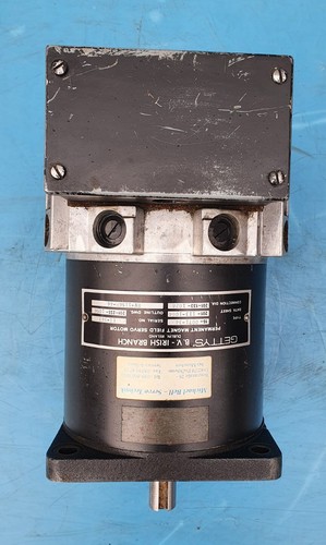 GETTYS Type: 16-0071-34 PERMANENT MAGNET FIELD SERVO MOTOR - Picture 6 of 9