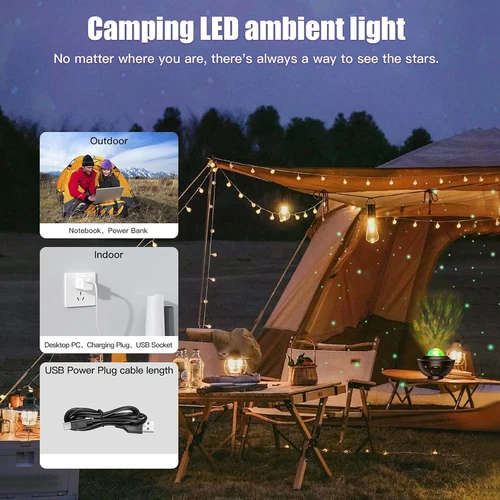 LED Sternenhimmel Projektor Galaxy Lampe mit Timer/Remote/Bluetooth Lautsprecher - Bild 7 von 13