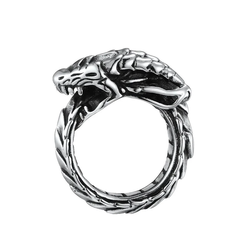 Animals & Insects Stainless Steel Rings 9 Ring for Men