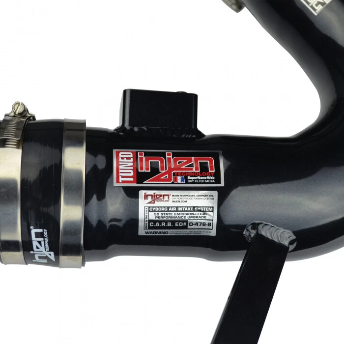 Kit de sistema de admisión de aire frío Injen SP1996BLK para 06-10 Infiniti M45 4,5 L V8 Foto 4 de 4