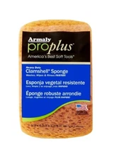 NEW ARMALY 00010 7.38" X 4" X 2.5" HEAVY DUTY CLAMSHELL SPONGE CLEANING