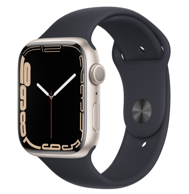 Smartwatch, Apple, Apple watch 7 45 mm
Starlight aluminum…