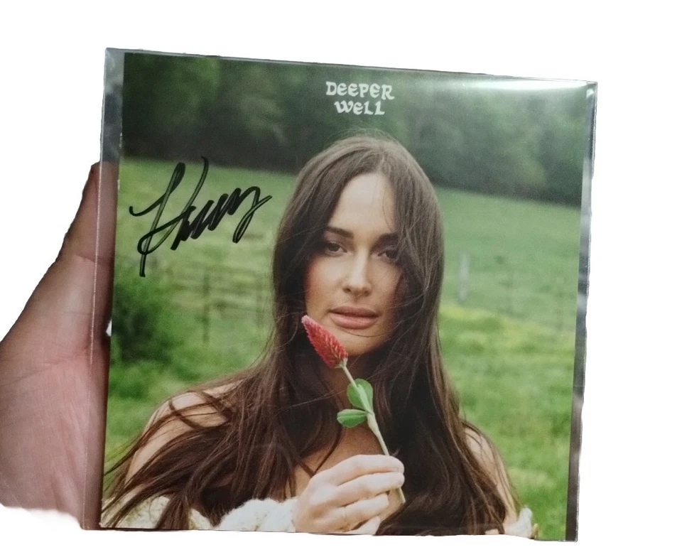 Kacey Musgraves Deeper Well Spotify Edition Tortoise Shell Vinyl w/ Signed Card - Image 2 of 4