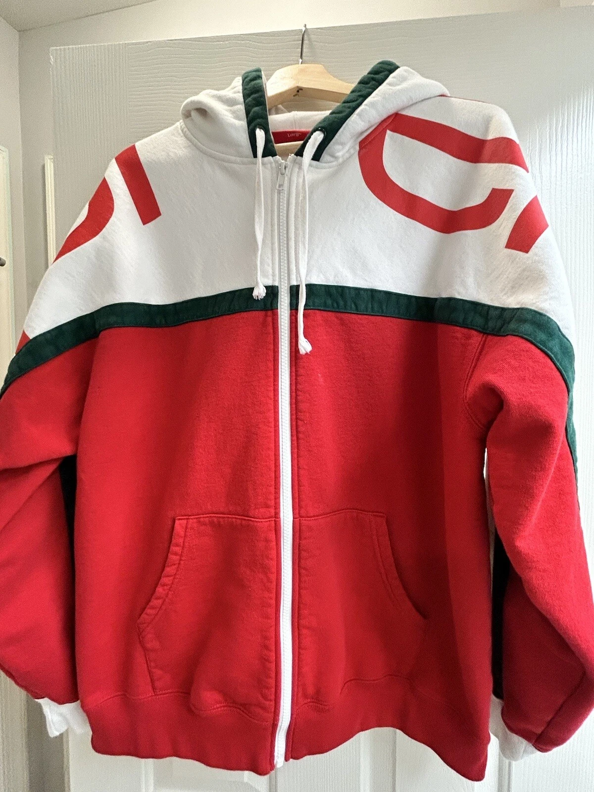 Sweat à capuche logo Supreme