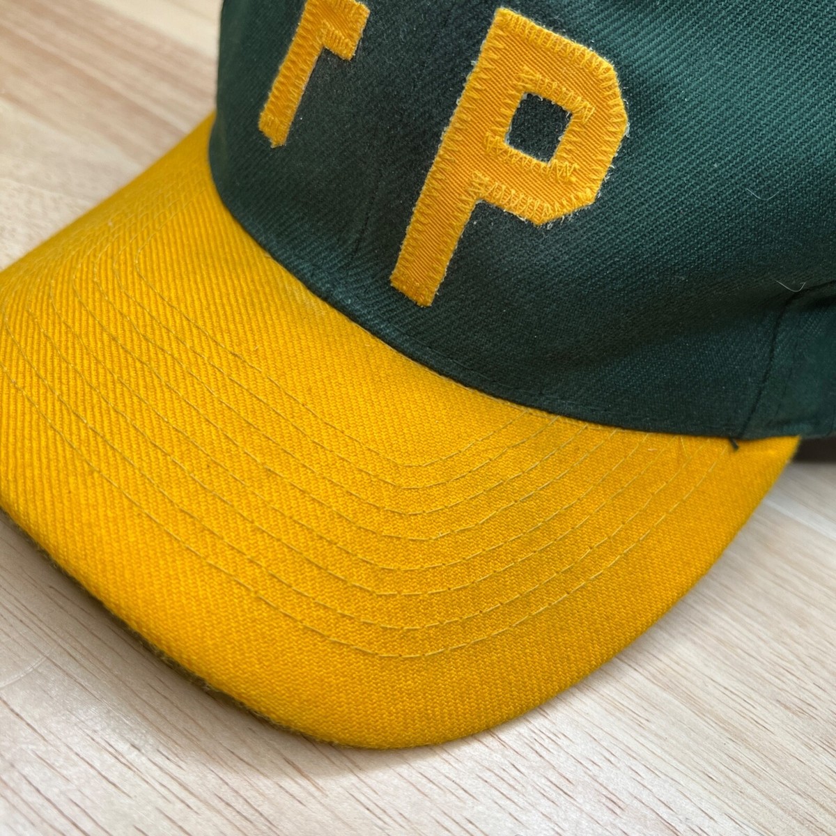 Otto F P Snapback Hat Mens Adjustable Green Baseball Cap Logo