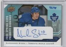 2007-08 Upper Deck Toronto Spring Expo Priority Signings #PSAS Alexander Steen 