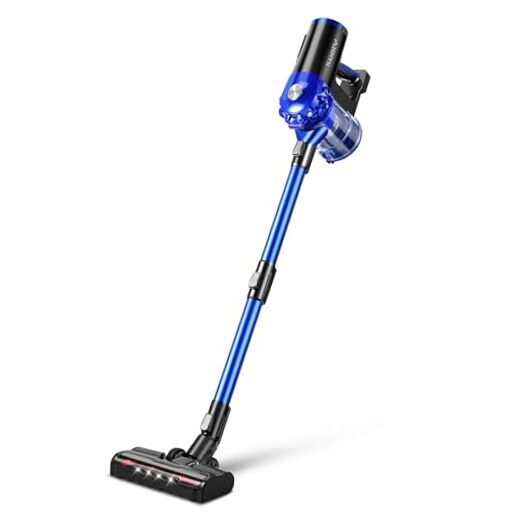 Cordless Vacuum Cleaner Brushless Rechargeable, Powerful Bagless Vacuum with
