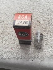 NOS RCA 3AV6 Vacuum tube