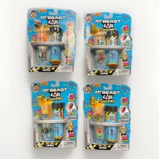 MR BEAST LAB SWARMS ATOMIC SERIES 5 MICRO BEASTS INSIDE LOT OF 4 🔥NEW RELEASE🔥