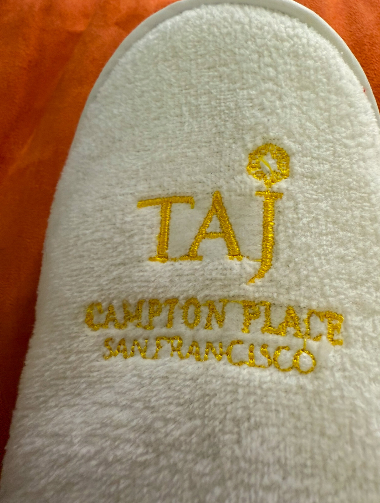 PANTOFOLA D’ORO TAJ LUXURY HOTEL PANTOFOLE DA CASA ORO BIANCO 5 5 CAMPTON PLACE SAN FRANCISCO INDIA