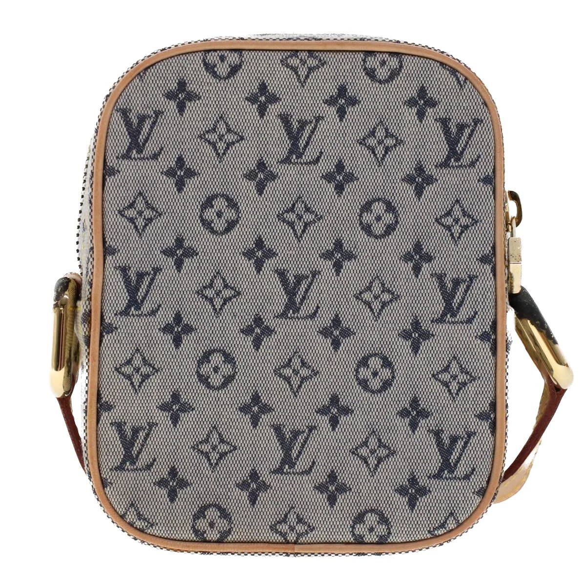 LOUIS VUITTON Monogram Mini Juliet PM Shoulder Bag Blue M92005 LV 