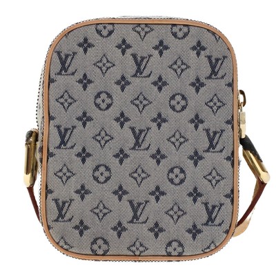 LOUIS VUITTON Monogram Mini Juliet PM Shoulder Bag Blue M92005 LV 