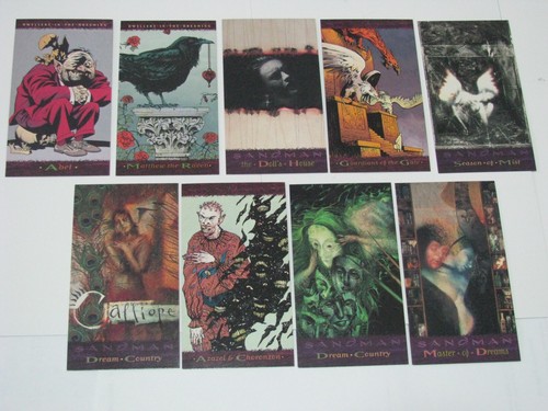 DC Vertigo & Sandman Complete Trading Card Sets 90 + 90 + Binder + Promo Cards - Picture 9 of 12