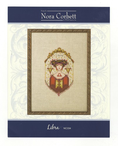 Cross Stitch Chart / Pattern ~ Nora Corbett Zodiac Girls - Libra #NC334 - Picture 2 of 4