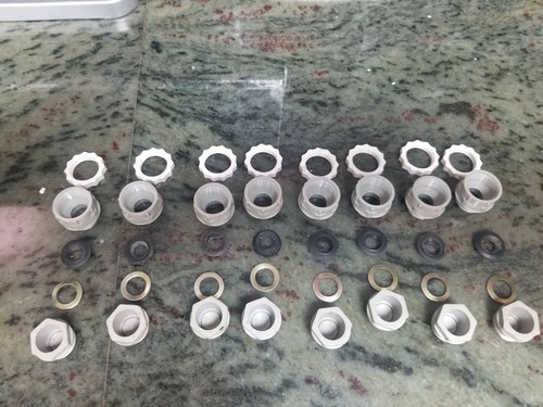 PG11 Waterproof Connector Gland Dia. 7-10.5mm Cable Gaay plastic Not UL 8 PIECES - Picture 3 of 9