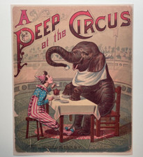 Circus Poster Peep Circus Carnival Art Freak ...