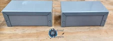 Lot of 2 Bud Radio Piper Cessna Aircraft Boxes, p/n 553-219, CU-2102-B, CU-2102A