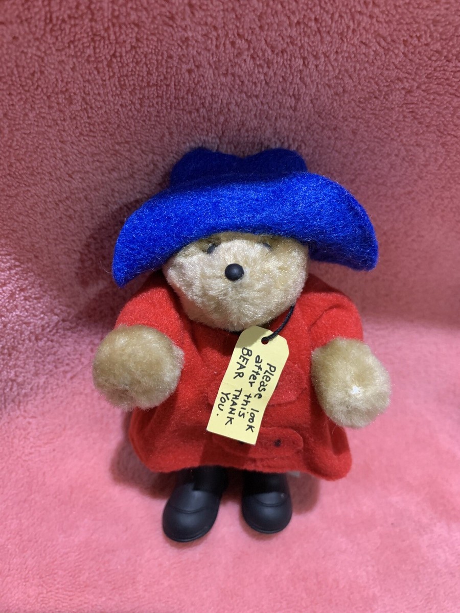 Paddington Bear Plush Soft Miniature Toy Vintage 1998 Eden Toys