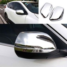 Exterior Rear View Mirror Cover Trim Abs Chrome 2x For Honda Crv Crv 2012-2016