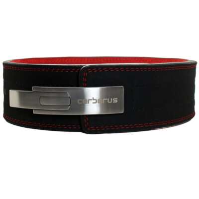 Cerberus Stärke Infinity Hebel Gürtel (13 mm) - Premium Leder bis 7XL Größe
