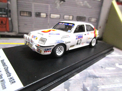VAUXHALL Chevette HSR 2300 Rallye RAC GB 1983 #42 Marshall Shell Oil Trofeu 1:43