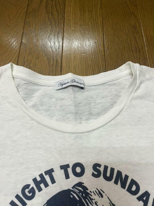 Hysteric Glamour Hysteric Girl White T-shirt FREESIZE Women Hysteric Glamour Hysteric Girl White T-shirt FREESIZE Women