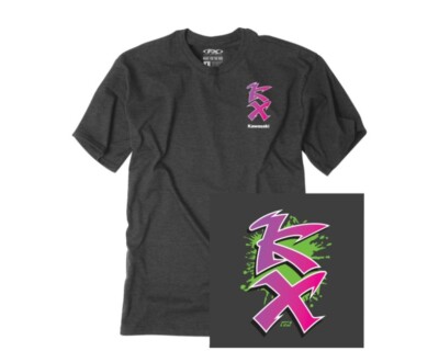 シャツ k.sstore Kawasaki FX Kawasaki Retro KX T-Shirt Black | eBay