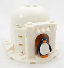 NEW LEGO PENGUIN in IGLOO Set bird snow animal winter scene