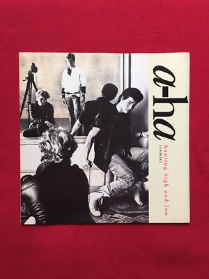 A-HA Hunting High And Low (Remix) / The Blue Sky (Demo Version) 7'' Vinyl Records