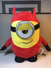 Minion Stuart Side Stepper Animated Devil Halloween 12 Inch Stuffed Plush